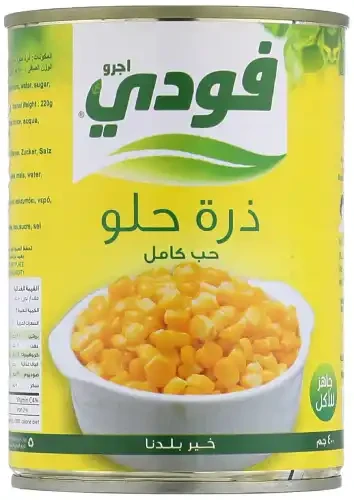 فودي ذرة حلوه 400جم *24