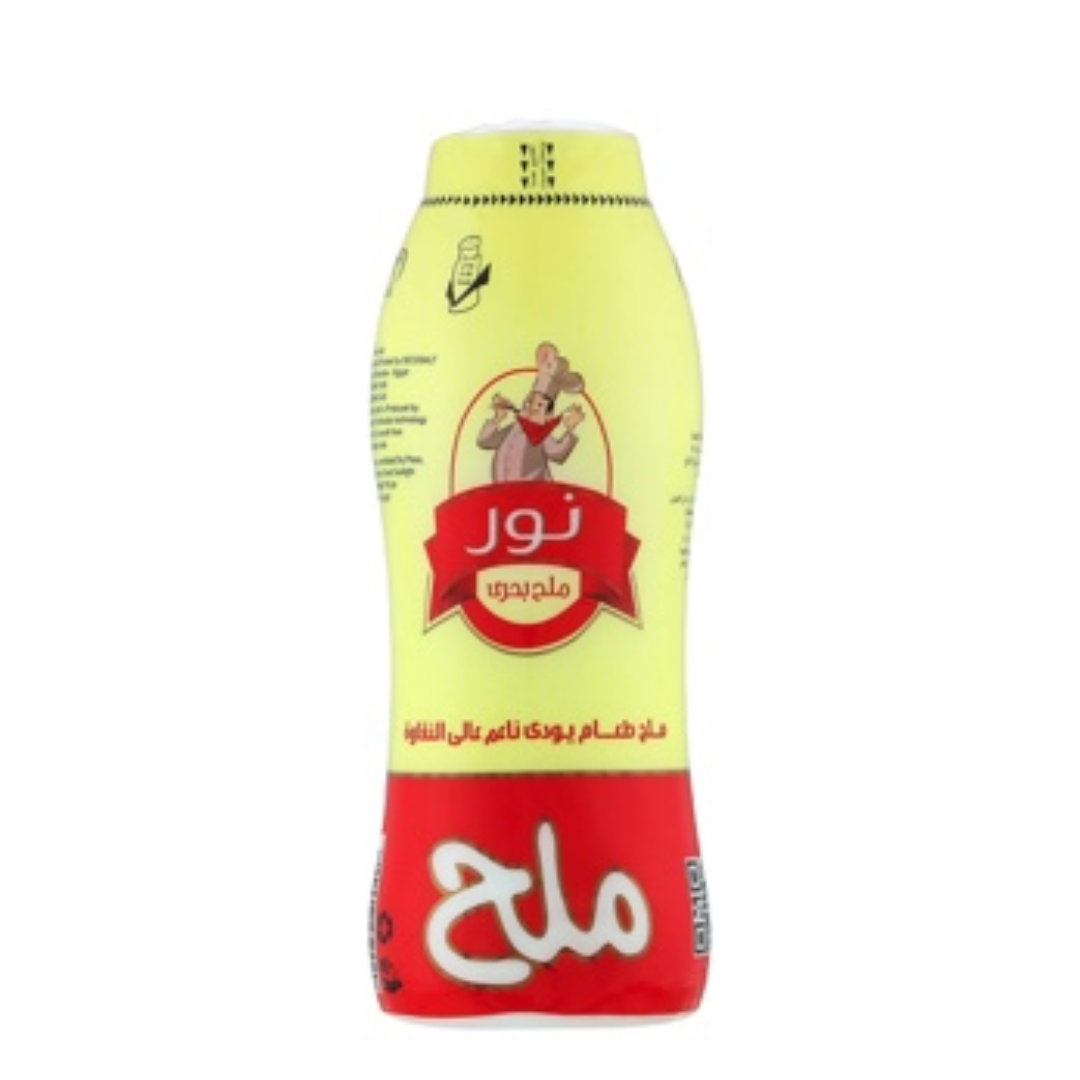 نور ملح بحري 350 جرام  برطمان *4 عروض