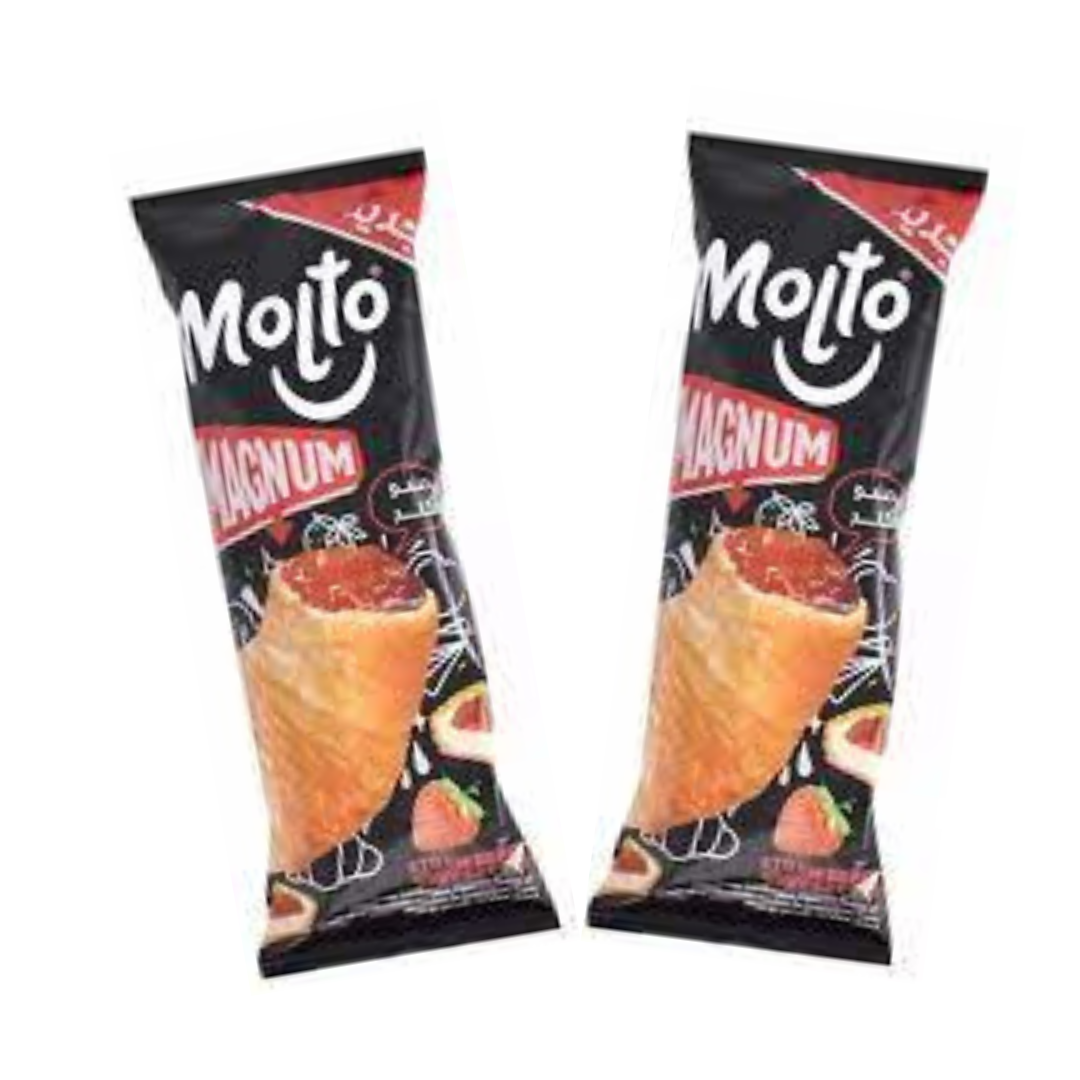 مولتو ماجنم بالفراوله 15جنيه*24