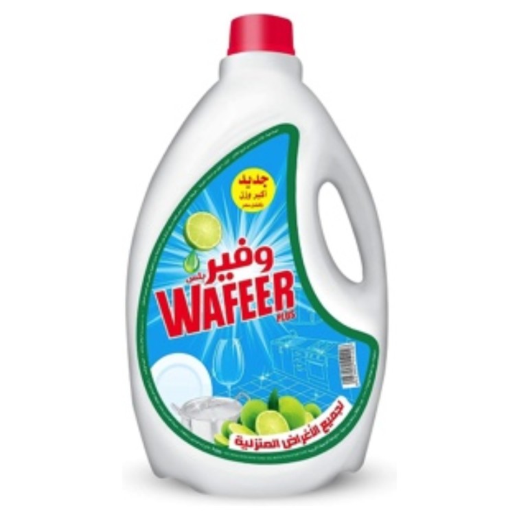 وفير سائل منظف صحون  بالليمون 4 كيلو*4