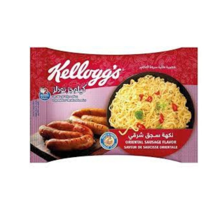 كيلوجز نودلز نكهه سجق شرقي 70 جرام*40