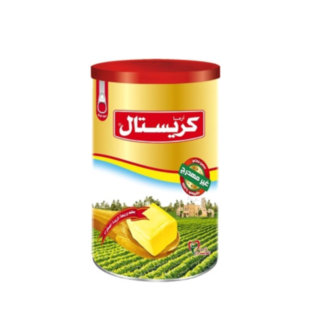 كريستال سمنه 1.5كيلو اصفر 4ق