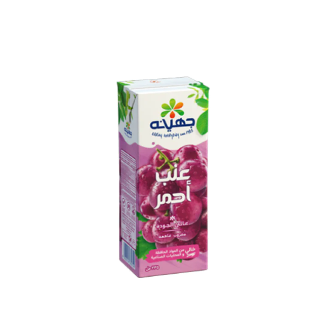 جهينه عصير عنب احمر 235مل *27