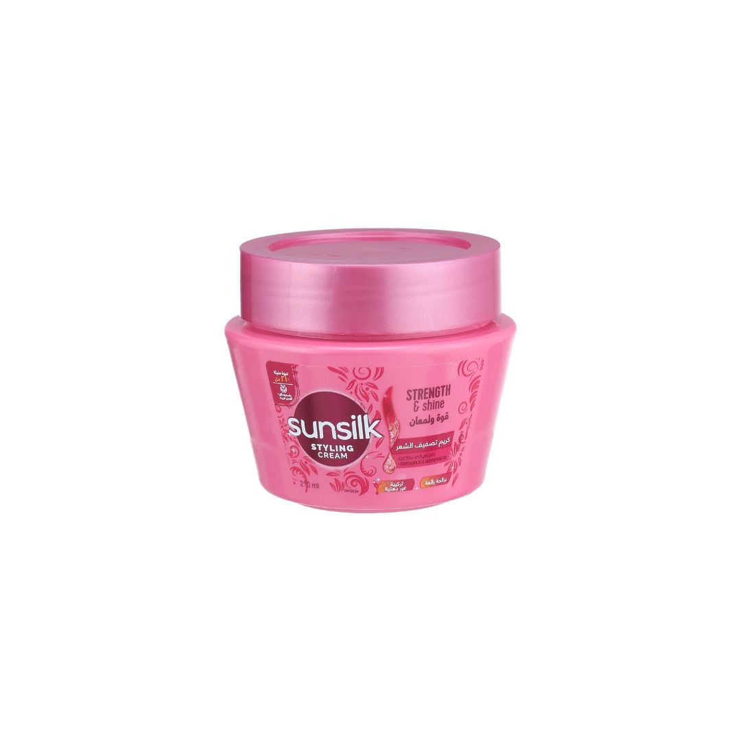 صانسيلك كريم للشعر قوة ولمعان 210مل*24