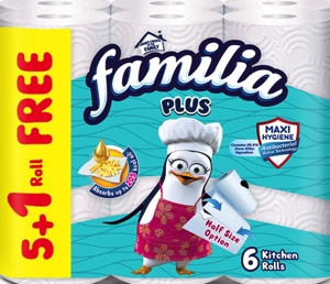 فاميليا مطبخ 5+1 رول مضغوط *4
