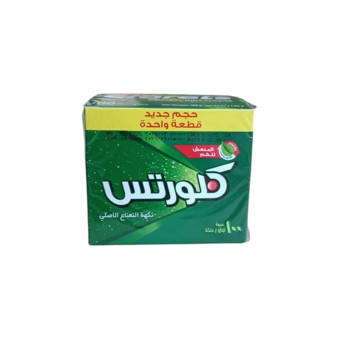 كلورتس لبان 1ق 100ق*24