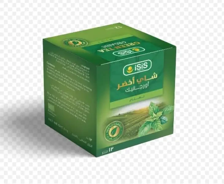 ايزيس شاي اخضر نعناع 12فلتر