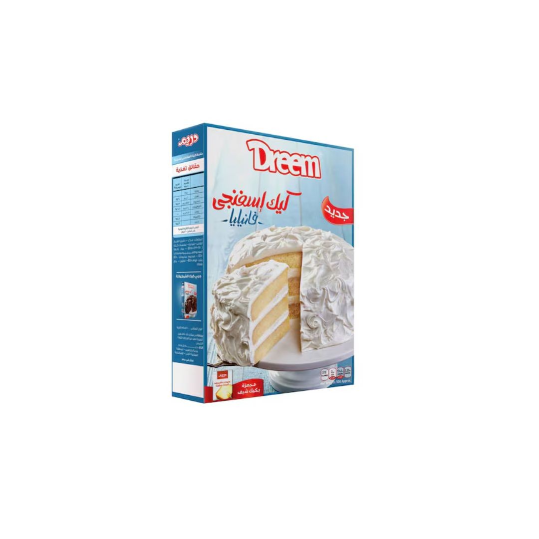 دريم تورته فانيليا 500 جرام *12