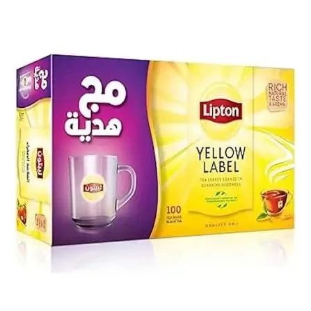 ليبتون 100فتله +مج هديه