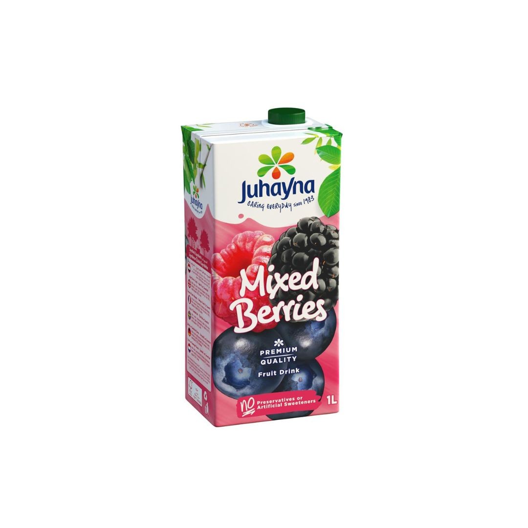 جهينه عصير توت مشكل 1 لتر *12