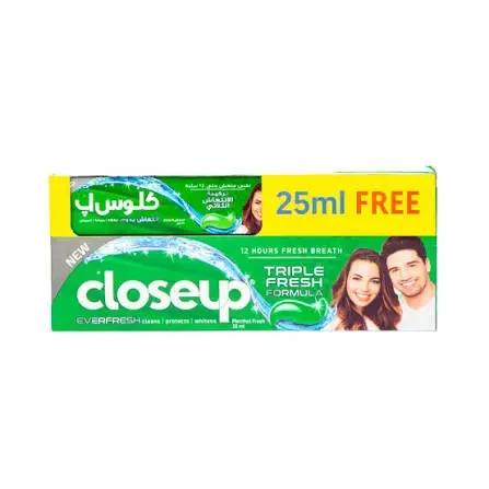 كلوز اب اخضر 100مل +25مل مجانا