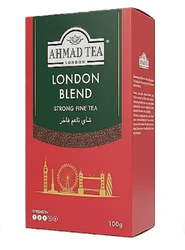احمد 100 جرام شاي لندن بلند ناعم