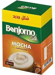 بونجورنو كابتشينو موكا 12 ظرف *16 علبه
