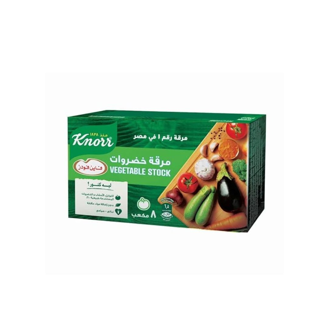 كنور مرقه خضروات 8 مكعب *12علبه