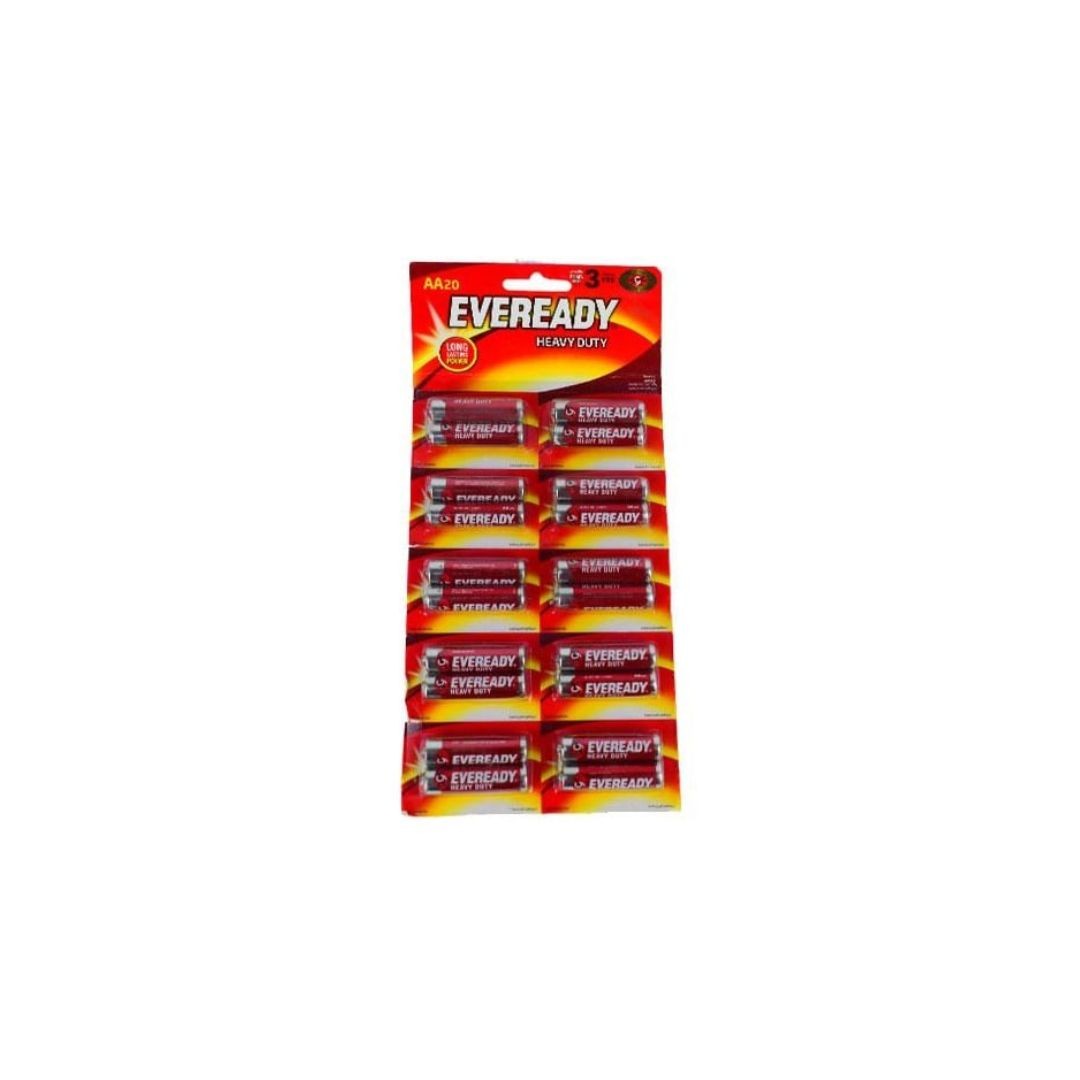 ايفر ريدى AA حصيره قلم احمر 20 حجر *6ش*10ع AA20