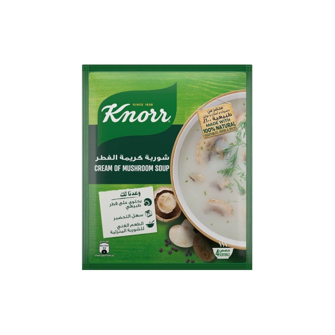 كنور شوربه كريمه الفطر 75جرام*12كيس*6بالته
