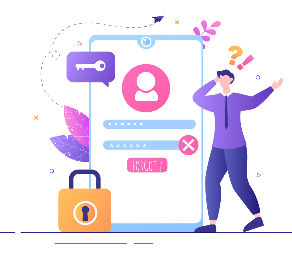 صورة صفحة نسيان كلمة المرور