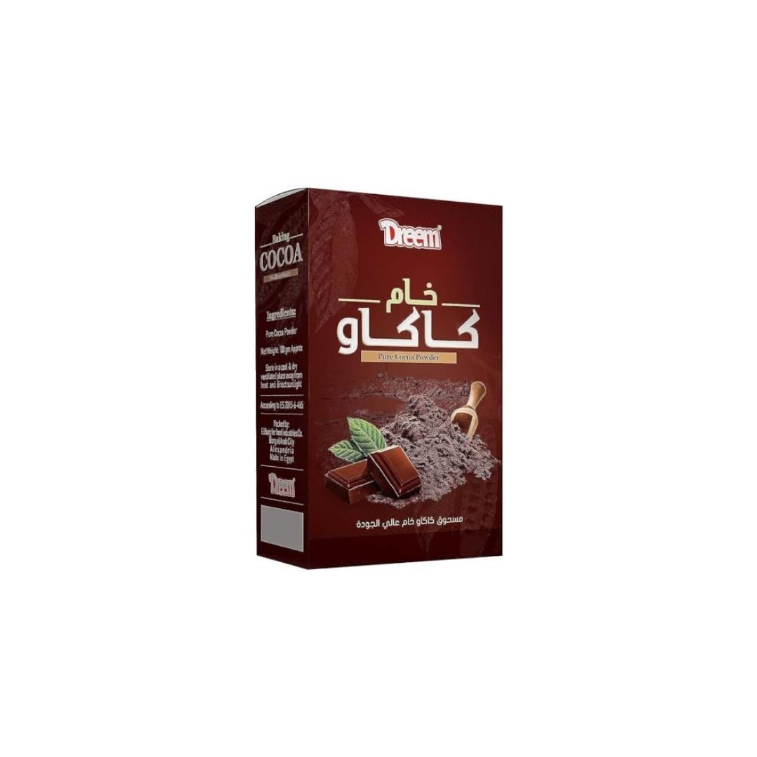 دريم كاكاو خام  100جرام *6 قطعه*8 بالته