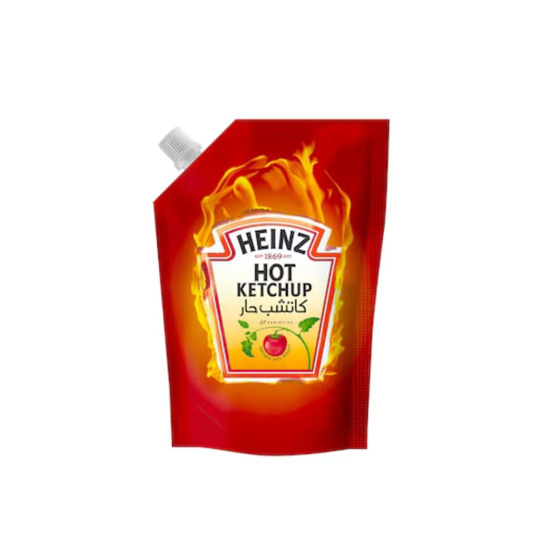 هاينز كاتشب حار ديوباك 285 جرام*12كيس*4 بالته