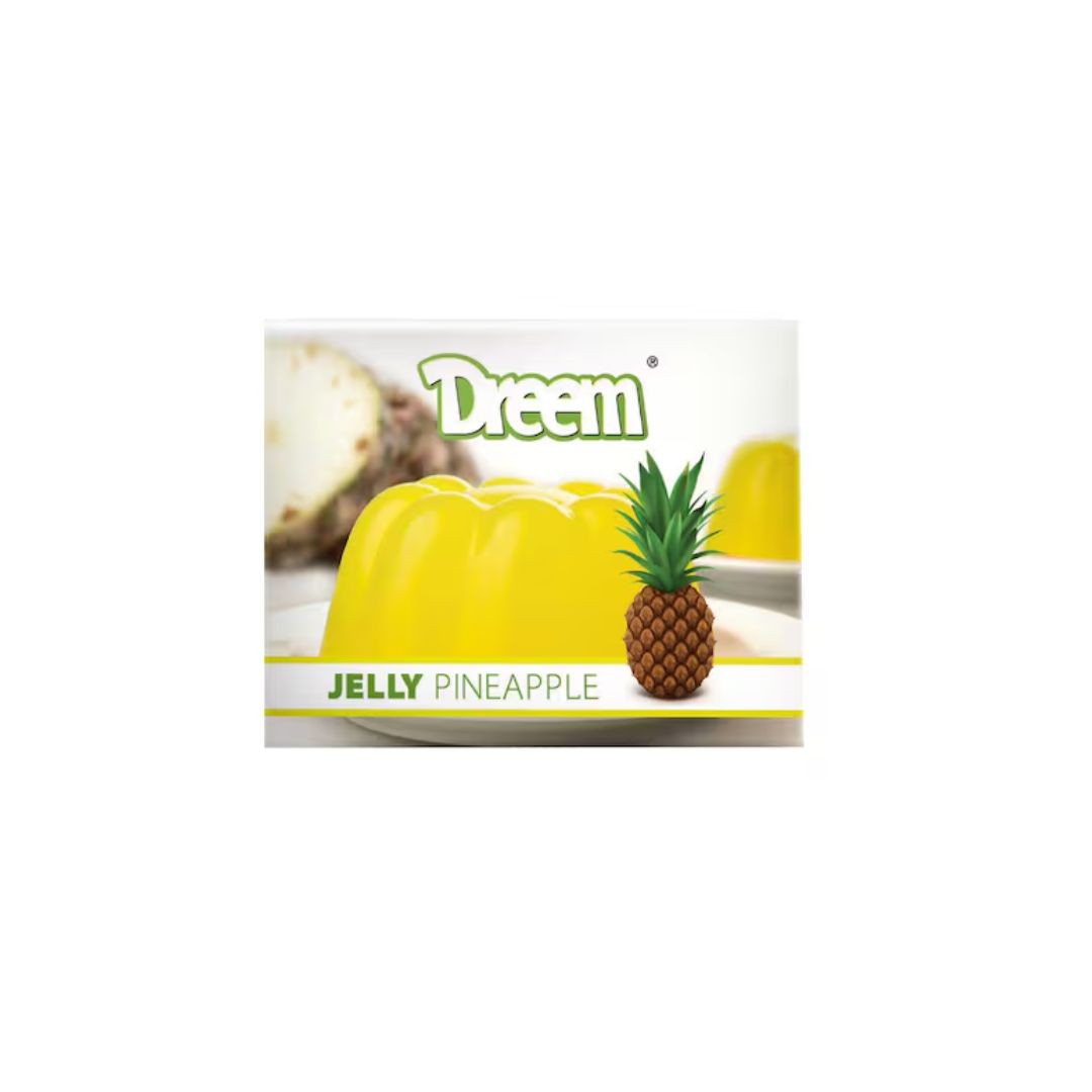 دريم جيلي اناناس 70 جرام*12 علبه*12 بالته